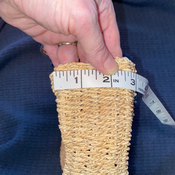 VINTAGE Tommy Hilfiger Small, natural straw Purse - Picture 3 of 7